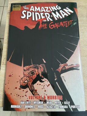 The Amazing Spider-Man The Gauntlet Comic Book Vol 3 Vulture & Morbius Hardcover